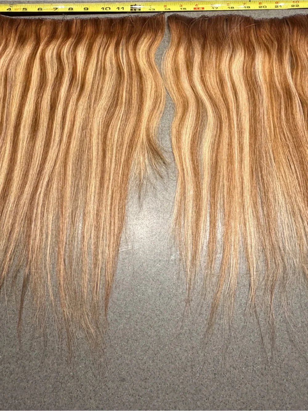 Blonde Brown Blend Women’s Hair Extensions - Natural Honey Ombre 21”